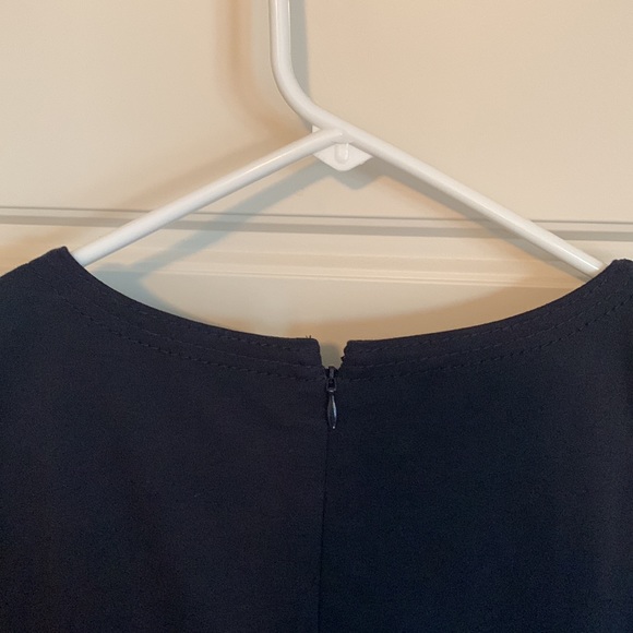 Talbots navy blue shell dress size large - Picture 6 of 7